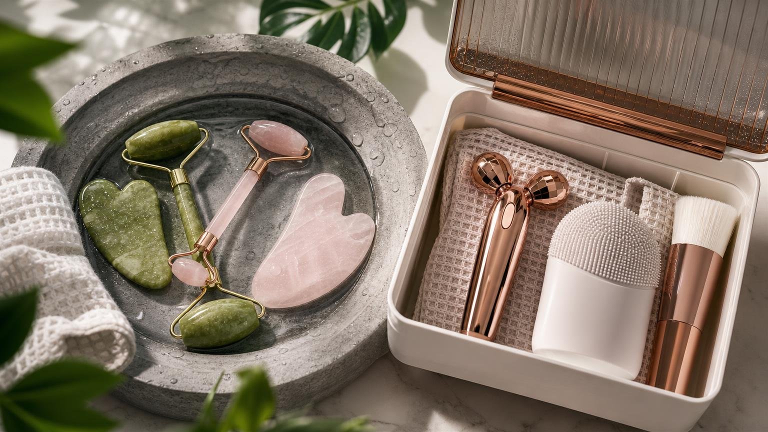 How to Clean and Store Facial Tools - The Skincare Space How to Clean and Store Facial Tools