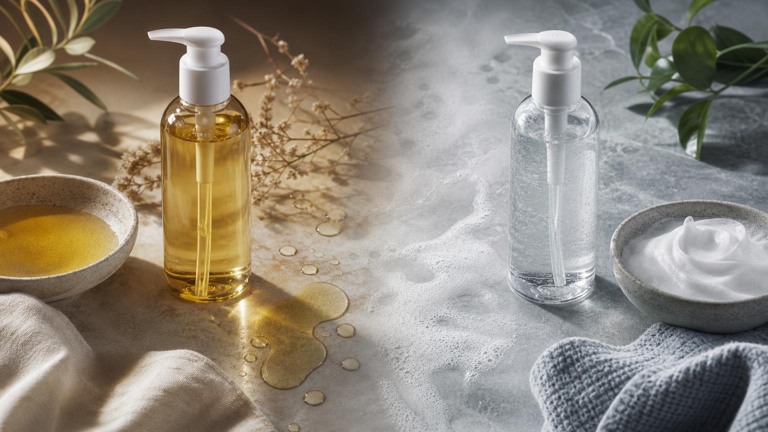 How to Double Cleanse Without Over-Washing - The Skincare Space How to Double Cleanse Without Over-Washing